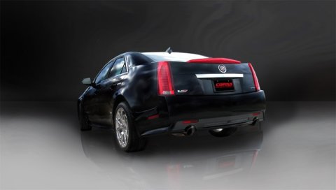 Corsa 2009-2014 Cadillac CTS Sedan V 6.2L V8 Black Sport Axle-Back Exhaust thumbnail 5
