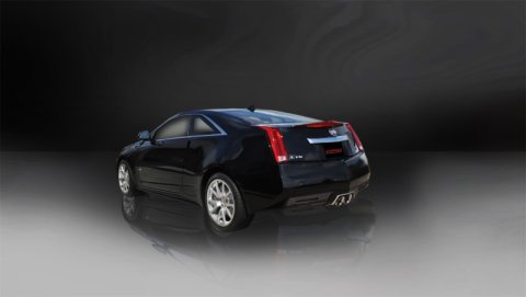 Corsa 2011-2015 Cadillac CTS Coupe V 6.2L V8 Polished Sport Axle-Back Exhaust thumbnail 8