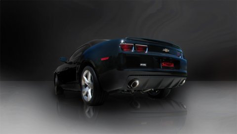 Corsa 2011-2015 Chevrolet Camaro Convertible SS 6.2L V8 Manual Polished Sport Cat-Back + XO Exhaust thumbnail 7