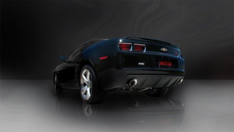Corsa 2010-2015 Chevrolet Camaro Coupe SS 6.2L V8 Auto Polished Sport Cat-Back + XO Exhaust thumbnail 8