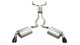 Corsa 2010-2015 Chevrolet Camaro Coupe SS 6.2L V8 Auto Black Sport Cat-Back + XO Exhaust thumbnail 4