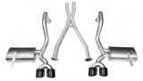 Corsa 1997-2004 Chevrolet Corvette C5 Z06 5.7L V8 Black Xtreme Cat-Back + XO Exhaust thumbnail 1