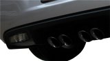 Corsa 2009-2013 Chevrolet Corvette C6 6.2L V8 Black Sport Axle-Back Exhaust thumbnail 1