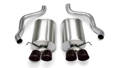 Corsa 2005-2007 Chevrolet Corvette C6 6.0L V8 Black Sport Axle-Back Exhaust thumbnail 5