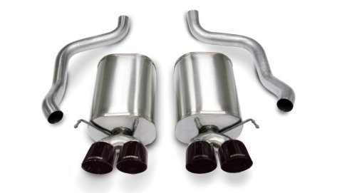 Corsa 2005-2007 Chevrolet Corvette C6 6.0L V8 Black Sport Axle-Back Exhaust thumbnail 6