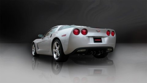 Corsa 2005-2007 Chevrolet Corvette C6 6.0L V8 Black Sport Axle-Back Exhaust thumbnail 8