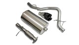 Corsa 2007-2008 Chevrolet Tahoe 5.3L V8 Black Sport Cat-Back Exhaust thumbnail 1