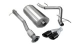 Corsa 2007-2008 Chevrolet Silverado Crew Cab/Short Bed 1500 5.3L V8 Black Sport Cat-Back Exhaust thumbnail 4