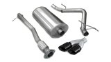 Corsa 2007-2008 Chevrolet Silverado Crew Cab/Short Bed 1500 5.3L V8 Black Sport Cat-Back Exhaust thumbnail 6