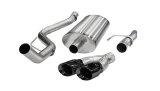 Corsa 2011-2014 Ford F-150 5.0L V8 Black Sport Cat-Back Exhaust thumbnail 6
