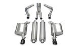 Corsa 2005-2010 Dodge Charger R/T 5.7L V8 Black Xtreme Cat-Back Exhaust thumbnail 7