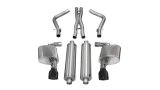 Corsa 2012-2013 Dodge Charger SRT-8 6.4L V8 Black Sport Cat-Back Exhaust thumbnail 2