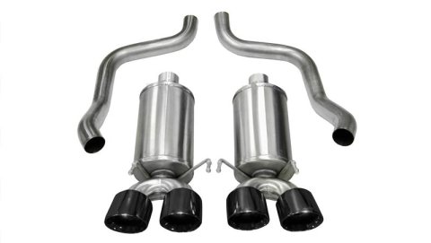 Corsa 2005-2007 Chevrolet Corvette C6 6.0L V8 Black Xtreme Axle-Back Exhaust thumbnail 3