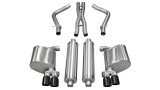 Corsa 2011-2014 Dodge Charger R/T 5.7L V8 Black Xtreme Cat-Back Exhaust thumbnail 1
