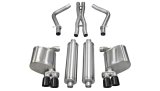 Corsa 2011-2014 Dodge Charger R/T 5.7L V8 Black Xtreme Cat-Back Exhaust thumbnail 2
