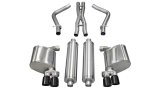 Corsa 11-14 Dodge Charger R/T 5.7L V8 Black Sport Cat-Back Exhaust thumbnail 2