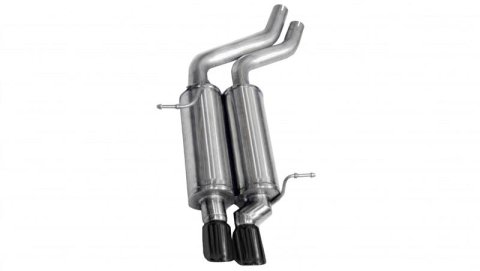 Corsa 2001-2006 BMW 325i/ci Convertible E46 Black Sport Axle-Back Exhaust thumbnail 6