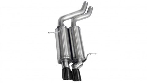 Corsa 2001-2006 BMW 325i/ci Convertible E46 Black Sport Axle-Back Exhaust thumbnail 7