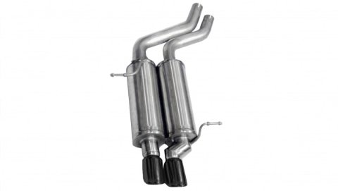 Corsa 2001-2006 BMW 325i/ci Convertible E46 Black Sport Axle-Back Exhaust thumbnail 8