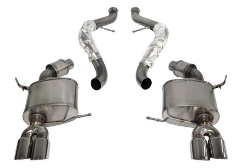 Corsa 2008-2012 BMW M3 Convertible E93 Polished Sport Cat-Back Exhaust thumbnail 1