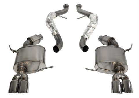 Corsa 2008-2012 BMW M3 Convertible E93 Polished Sport Cat-Back Exhaust thumbnail 2