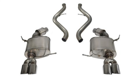 Corsa 2008-2012 BMW M3 Convertible E93 Polished Sport Cat-Back Exhaust thumbnail 4