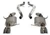 Corsa 2008-2012 BMW M3 Convertible E93 Polished Sport Cat-Back Exhaust thumbnail 6