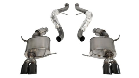 Corsa 2008-2012 BMW M3 Convertible E93 Black Sport Cat-Back Exhaust thumbnail 3