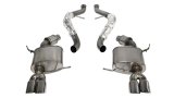Corsa 2008-2012 BMW M3 E90 Polished Sport Cat-Back Exhaust thumbnail 1