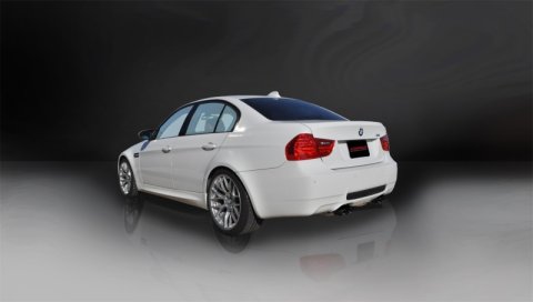 Corsa 2008-2012 BMW M3 E90 Black Sport Cat-Back Exhaust thumbnail 4