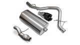 Corsa 2009-2014 Chevrolet Tahoe 5.3L V8 Black Sport Cat-Back Exhaust thumbnail 1