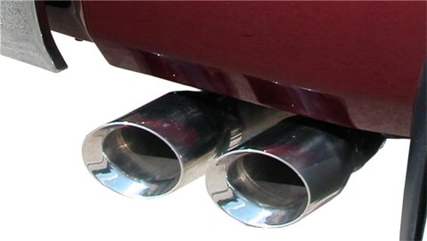 Corsa 2011-2021 Toyota Tundra Double Cab/Crew Max 5.7L V8 Polished Sport Cat-Back Exhaust thumbnail 1