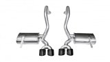 Corsa 1997-2004 Chevrolet Corvette C5 Z06 5.7L V8 Black Xtreme Axle-Back Exhaust thumbnail 1