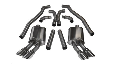 Corsa 2012-2015 Chevrolet Camaro Coupe ZL1 6.2L V8 Polished Sport Cat-Back + XO Exhaust thumbnail 5