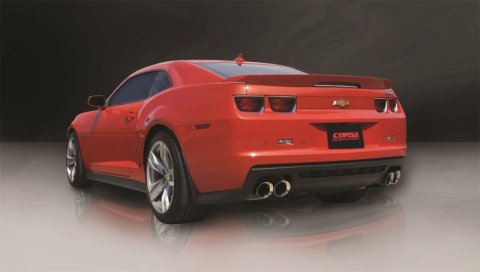 Corsa 2012-2015 Chevrolet Camaro Coupe ZL1 6.2L V8 Polished Sport Cat-Back + XO Exhaust thumbnail 8