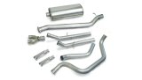 Corsa 1999-2007 Chevrolet Silverado Ext. Cab/Short Bed 1500 4.8L V8 Polished Sport Cat-Back Exhaust thumbnail 5