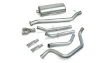 Corsa 1999-2007 Chevrolet Silverado Ext. Cab/Short Bed 1500 4.8L V8 Polished Sport Cat-Back Exhaust thumbnail 6