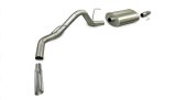 Corsa 2009-2010 Ford F-150 4.6L V8 Polished Sport Cat-Back Exhaust thumbnail 1