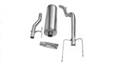 Corsa 2004-2005 -05 Dodge Ram Quad Cab/Short Bed 1500 4.7L V8 Polished Sport Cat-Back Exhaust thumbnail 4