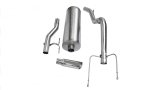Corsa 2004-2005 -05 Dodge Ram Quad Cab/Short Bed 1500 4.7L V8 Polished Sport Cat-Back Exhaust thumbnail 5