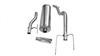 Corsa 2004-2005 -05 Dodge Ram Quad Cab/Short Bed 1500 4.7L V8 Polished Sport Cat-Back Exhaust thumbnail 9