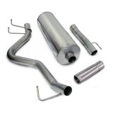 Corsa 2006-2007 -07 Dodge Ram Quad Cab/Short Bed 1500 4.7L V8 Polished Sport Cat-Back Exhaust thumbnail 2
