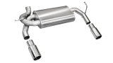 Corsa 2007-2011 Jeep Wrangler 3.8L/12-14 Wrangler 3.6L Polished Sport Axle-Back Exhaust thumbnail 4