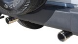 Corsa 2007-2011 Jeep Wrangler 3.8L/12-14 Wrangler 3.6L Polished Sport Axle-Back Exhaust thumbnail 6
