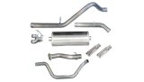 Corsa 2007-2009 Chevrolet Silverado Crew Cab/Short Bed 1500 6.2L V8 Polished Sport Cat-Back Exhaust thumbnail 1