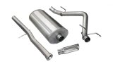 Corsa 2011-2013 Chevrolet Silverado Crew Cab/Short Bed 1500 6.2L V8 Polished Sport Cat-Back Exhaust thumbnail 4