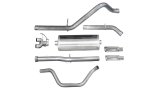 Corsa 2011-2013 Chevrolet Silverado Crew Cab/Short Bed 1500 6.2L V8 Polished Sport Cat-Back Exhaust thumbnail 1