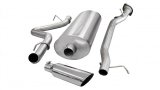 Corsa/dB 07-10 Chevrolet Silverado Crew Cab/Long Bed 2500 6.0L V8 Polished Sport Cat-Back Exhaust thumbnail 1
