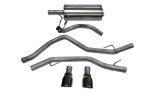 Corsa 09-18 Dodge Ram 1500 4.7L/5.7L V8 Quad/Crew Cab/Short Bed Black Dual Rear Exit Cat-Back Exhaus thumbnail 1