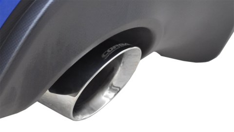 Corsa 2012-2025 Scion FRS / Subaru BRZ Polished Sport Cat-Back Exhaust thumbnail 8